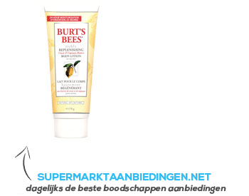 Burt’s Bees Body lotion cocoa & cupuacu butter aanbieding