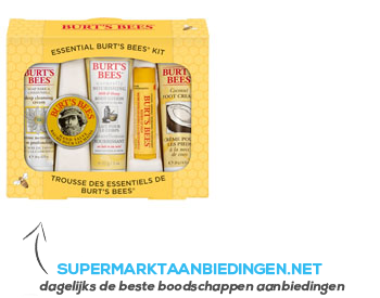 Burt’s Bees Essential bees kit aanbieding