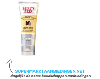 Burt’s Bees Hand repair crème shea butter aanbieding