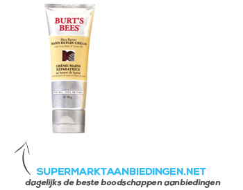 Burt's Bees Hand repair crème shea butter aanbieding