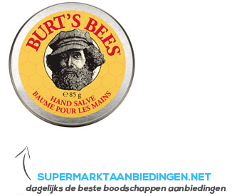 Burt's Bees Hand salve aanbieding