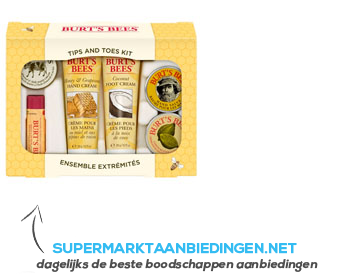 Burt's Bees Tips & toes kit aanbieding