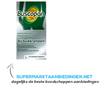 Buscopan Tabletten aanbieding