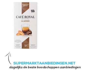 Café Royal Almond cup aanbieding
