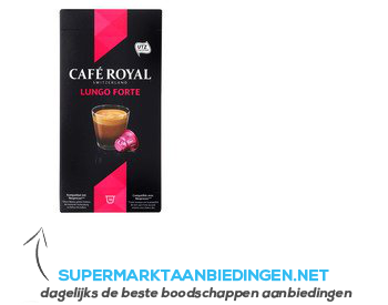 Café Royal Lungo forte cup aanbieding