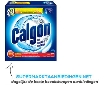 Calgon 2-in-1 poeder acticlean aanbieding