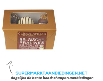 Caluwé Belgische pralines aanbieding