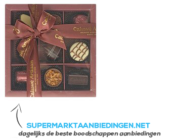 Caluwé Luxe assortiment pralines aanbieding