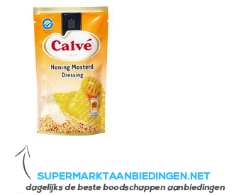 Calvé Dressing honing mosterd aanbieding