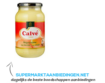 Calvé Mayonaise met eieren aanbieding