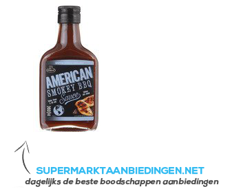 Calvé Saus American smokey BBQ aanbieding