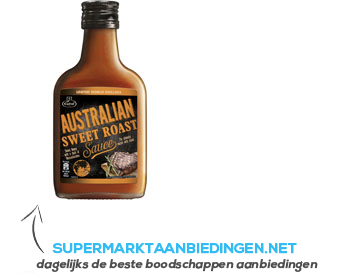 Calvé Saus australian sweet roast aanbieding