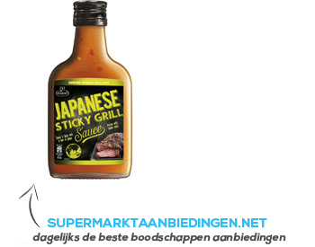 Calvé Saus Japanese sticky grill aanbieding