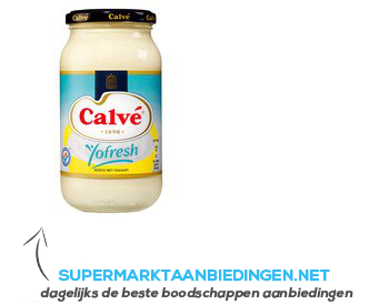 Calvé Saus pot yofresh aanbieding