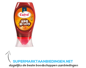 Calvé Saus squeeze honing bqq aanbieding