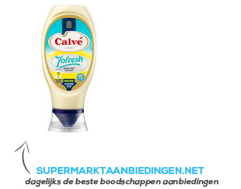 Calvé Saus squeeze yofresh aanbieding