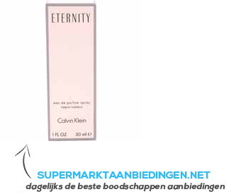 Calvin Klein Eternity eau de parfum vapo aanbieding
