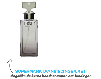 Calvin Klein Eternity night eau de parfum spray aanbieding