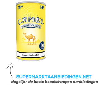 Camel MYO full flavor big tin aanbieding