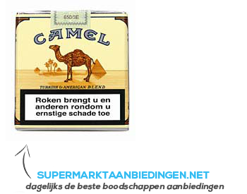 Camel Plain Big Box, slof aanbieding