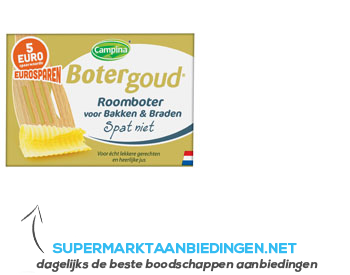 Campina Botergoud bakken & braden aanbieding