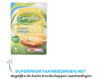 Campina Kaas belegen 48 plakken aanbieding