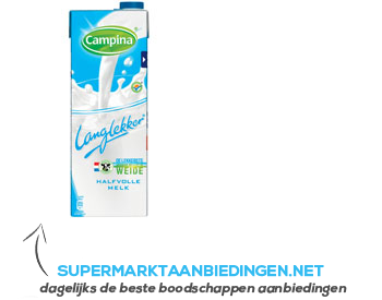 Campina Langlekker halfvolle melk voordeelpak