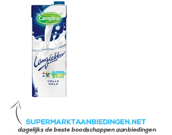 Campina Langlekker volle melk voordeelpak