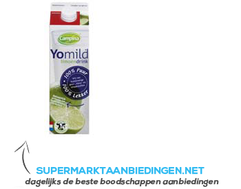 Campina Yomild limoen aanbieding