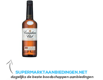 Canadian Club Barrel blended whisky aanbieding