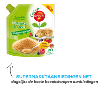 Canderel Rietsuiker en stevia aanbieding