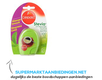 Canderel Stevia green tabletten aanbieding