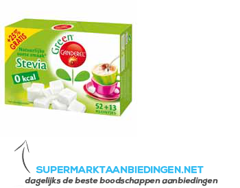 Canderel Stevia klontjes aanbieding