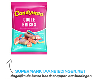 Candyman Coole bricks aanbieding