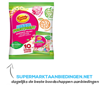 Candyman Manna fruitfeest uitdeelzakjes aanbieding