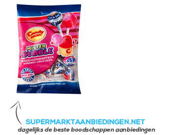 Candyman Mr. bubble best of mix aanbieding