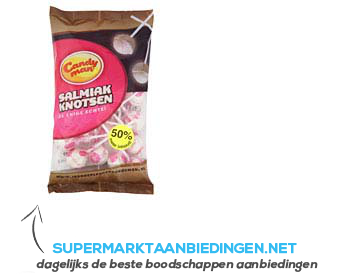 Candyman Salmiak knotsen aanbieding