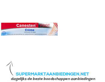 Canesten Foot crème aanbieding