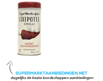Cape Herb Chilli chipotle seasoning aanbieding