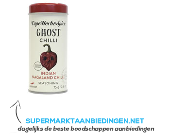 Cape Herb Chilli seasoning ghost aanbieding