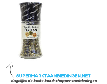 Cape Herb Kruidenmolen Italian seasoning aanbieding