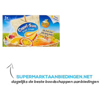 Capri-Sun Fruit crush tropical aanbieding