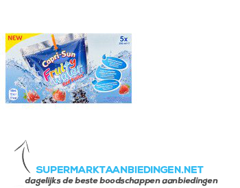 Capri-Sun Fruity water red fruits aanbieding