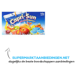 Capri-Sun Multi vitamin aanbieding