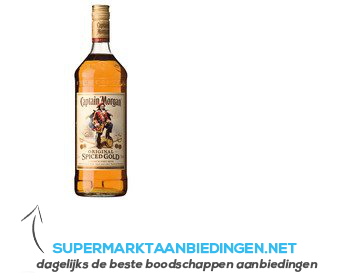 Captain Morgan Original spiced gold aanbieding