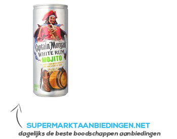 Captain Morgan Witte rum mojito aanbieding