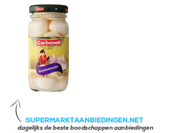 Carbonell Knoflookteentjes aanbieding