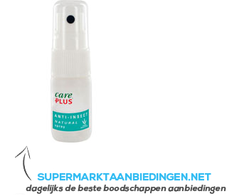 Care Plus Anti-insect natural spray aanbieding