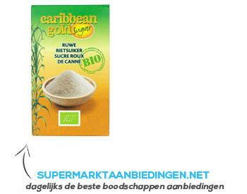 Caribbean Gold Sugar bio aanbieding