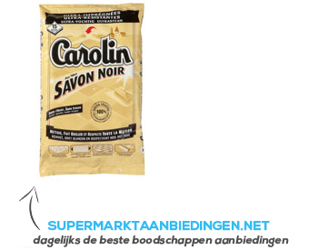 Carolin Vochtige vloerdoekjes savon noir aanbieding